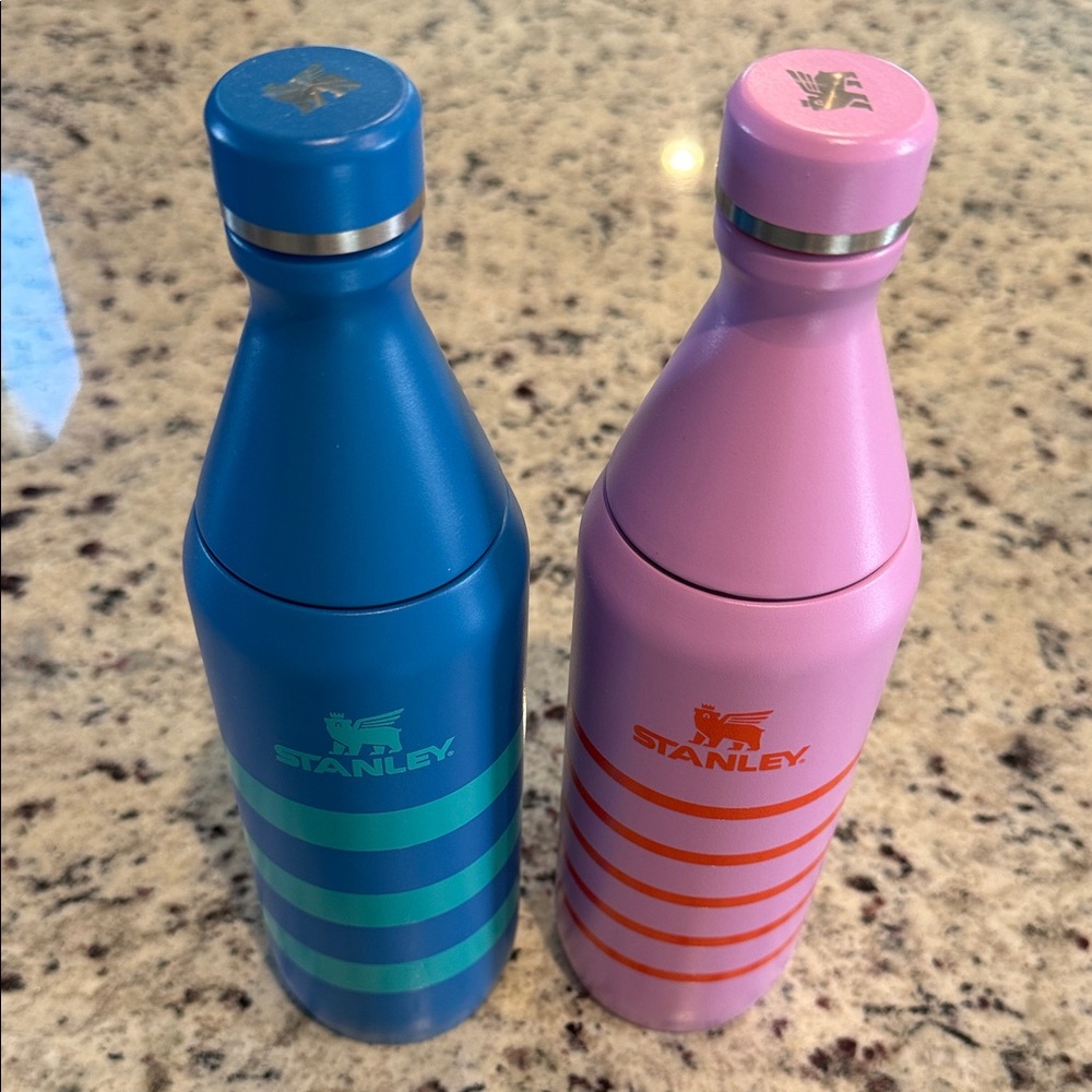Stanley Blue and Pink Insulated Bottles